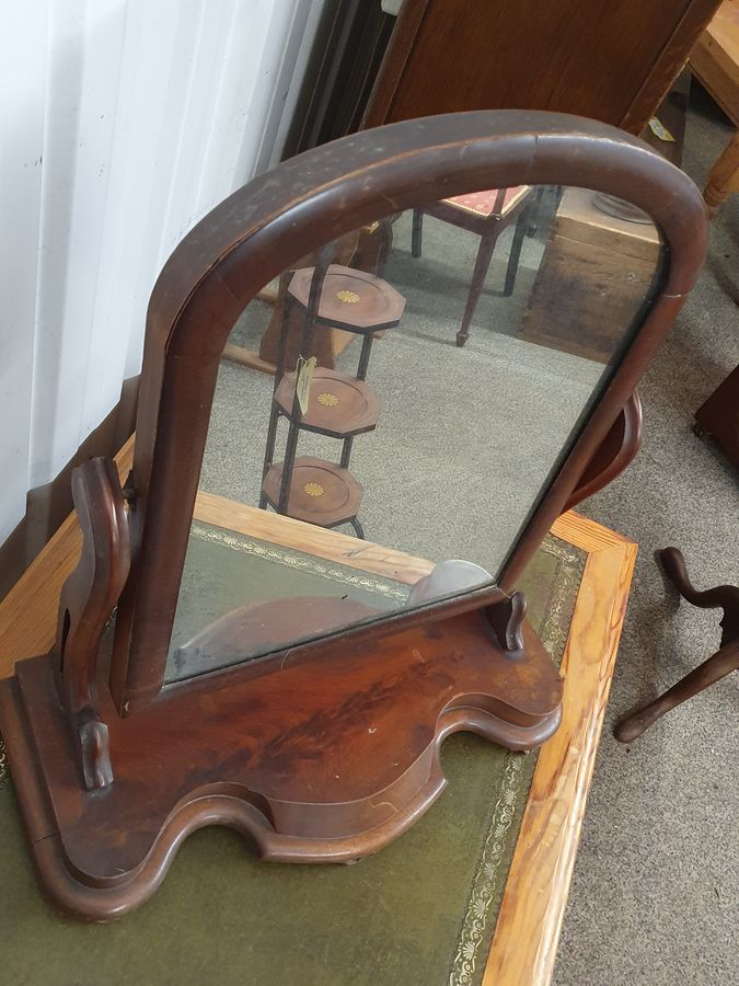 Antique Antique Victorian Swing Mirror 