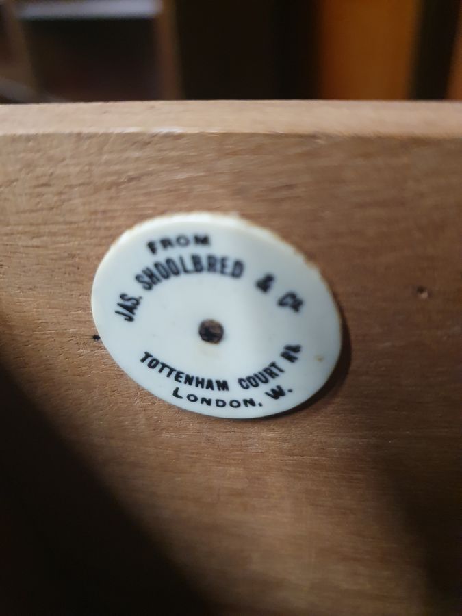 Antique Good Antique Edwardian Wardrobe Linen Press