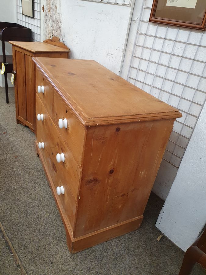 Antique Antique Pine Chest of Drawers 