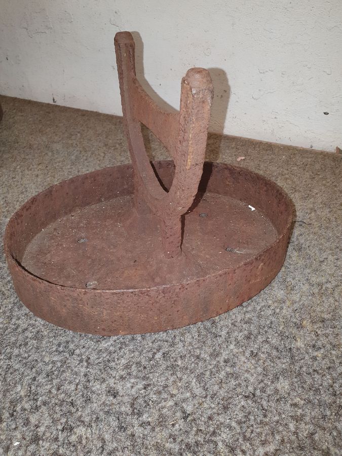 Antique Antique Cast Iron Boot Scrape