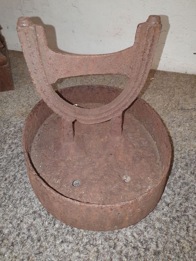 Antique Antique Cast Iron Boot Scrape