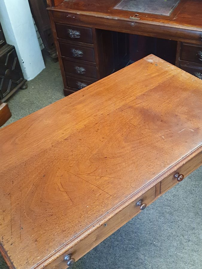 Antique Antique Edwardian Side Writing Table 