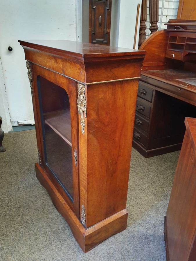 Antique Antique Victorian Bookcase Cabinet 