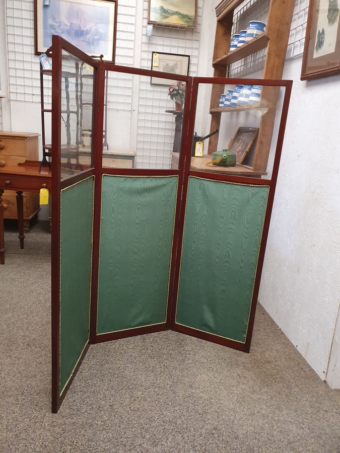 Antique Edwardian Dressing Screen Room Divider