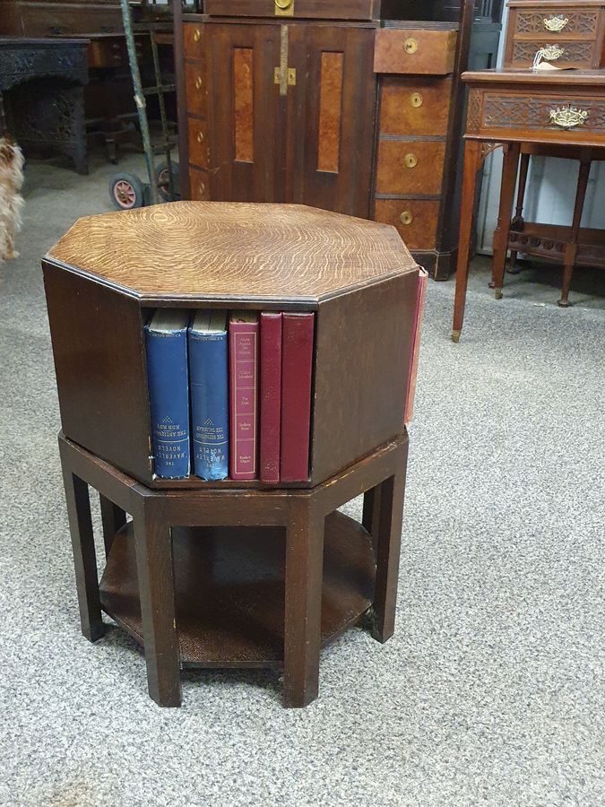 Good Antique Heal's Bookcase Table