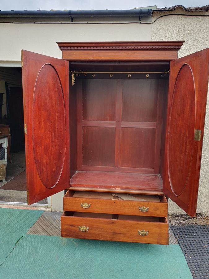 Antique Antique Victorian Wardrobe 