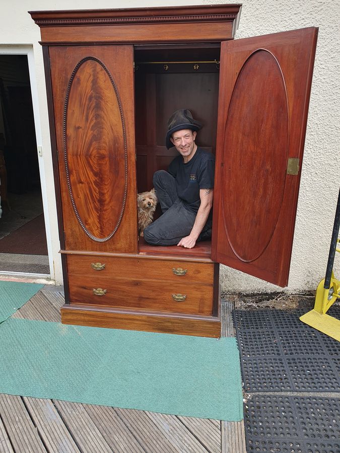 Antique Antique Victorian Wardrobe 