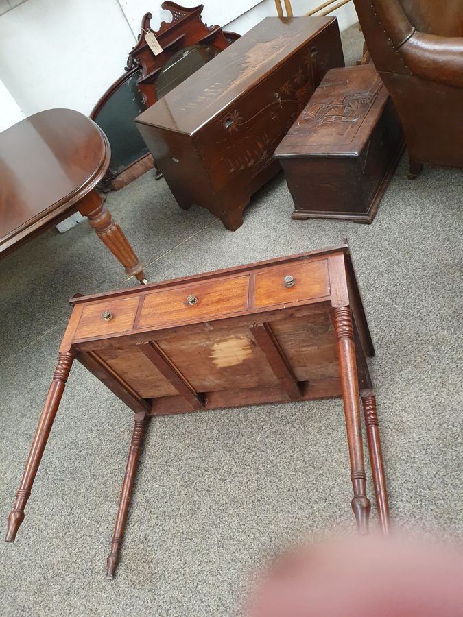 Antique Antique Side Writing Dressing Table 