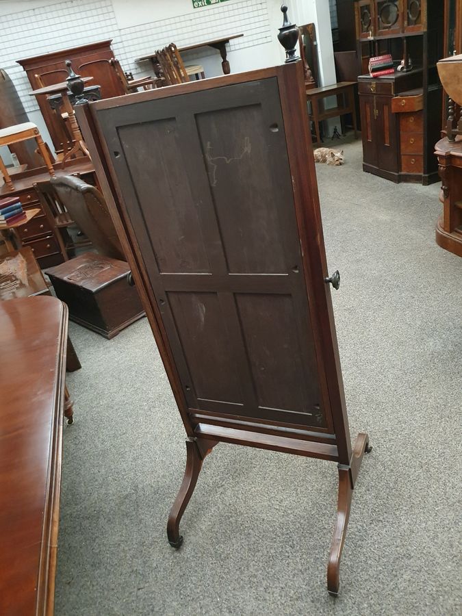 Antique Antique Cheval Dressing Mirror 