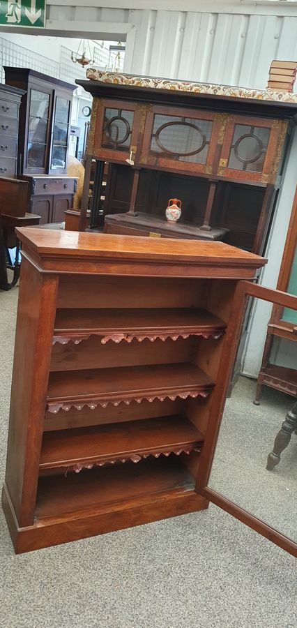 Antique Good Antique Bookcase Cabinet 