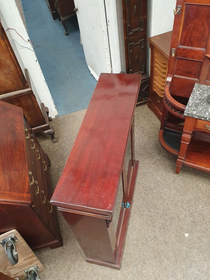 Antique Antique Victorian Bookcase Cabinet 