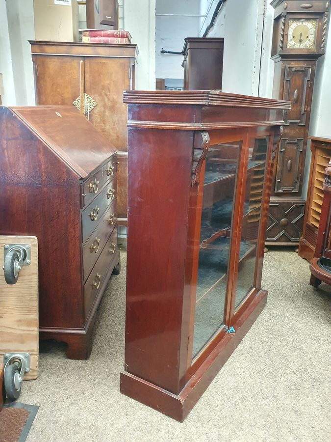 Antique Antique Victorian Bookcase Cabinet 