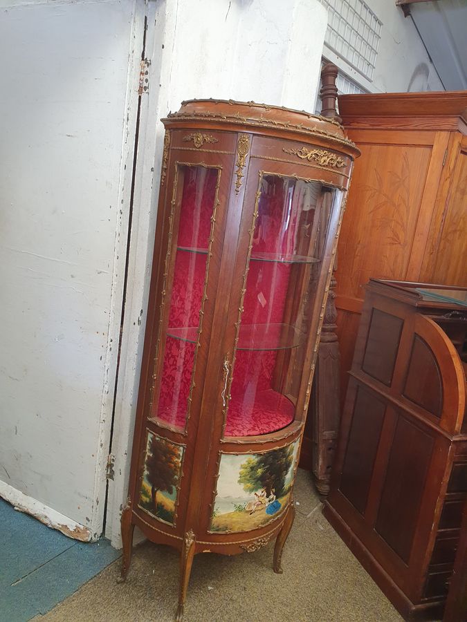 Antique Good Antique Style French Display Cabinet 