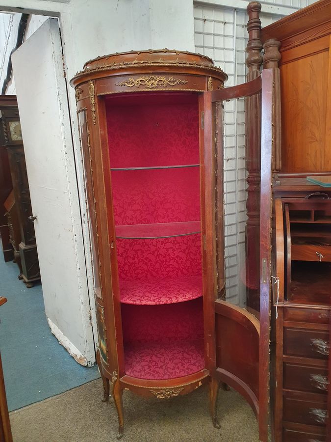 Antique Good Antique Style French Display Cabinet 