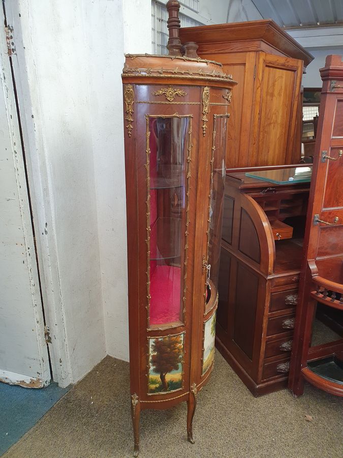 Antique Good Antique Style French Display Cabinet 