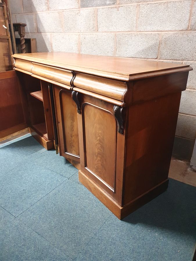 Antique Good Antique Victorian Sideboard 