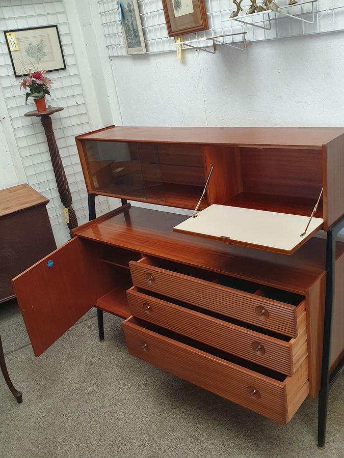 Antique Good Retro Nathan Sideboard Cabinet 