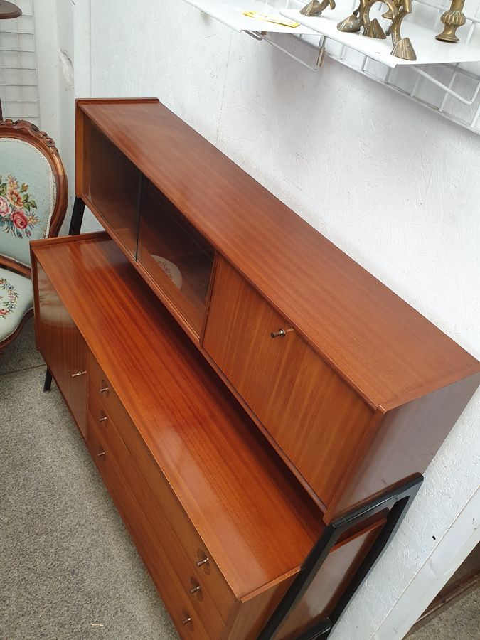 Antique Good Retro Nathan Sideboard Cabinet 