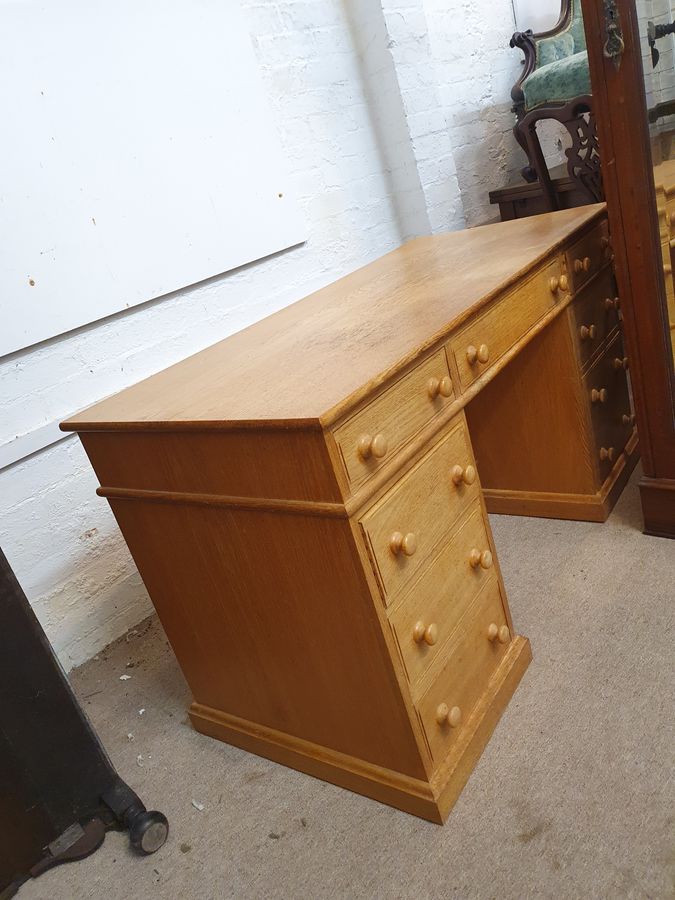 Antique Vintage Pine Side Writing Dressing Table Desk