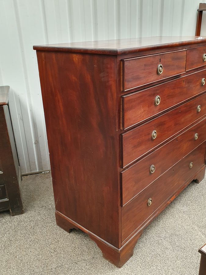 Antique Good Large Antique 19thC Chest of Drawers 