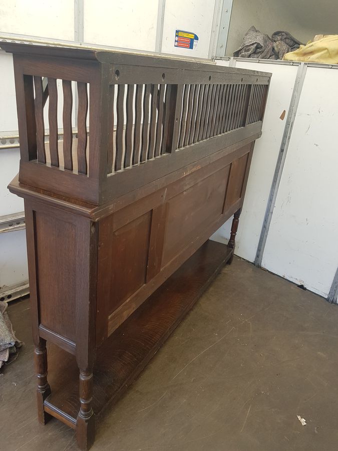 Antique Good Antique Arts & Crafts Liberty Oak Sideboard Cabinet Dresser