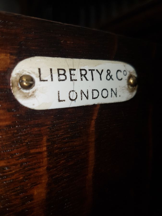 Antique Good Antique Arts & Crafts Liberty Oak Sideboard Cabinet Dresser