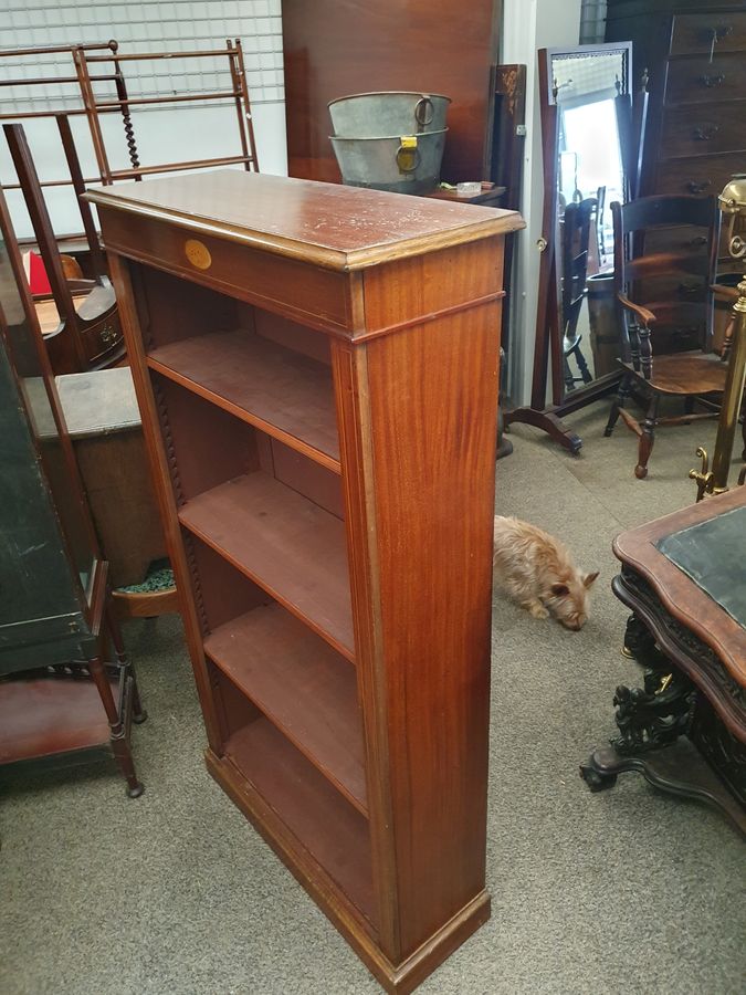 Antique Good Antique Edwardian Bookcase 