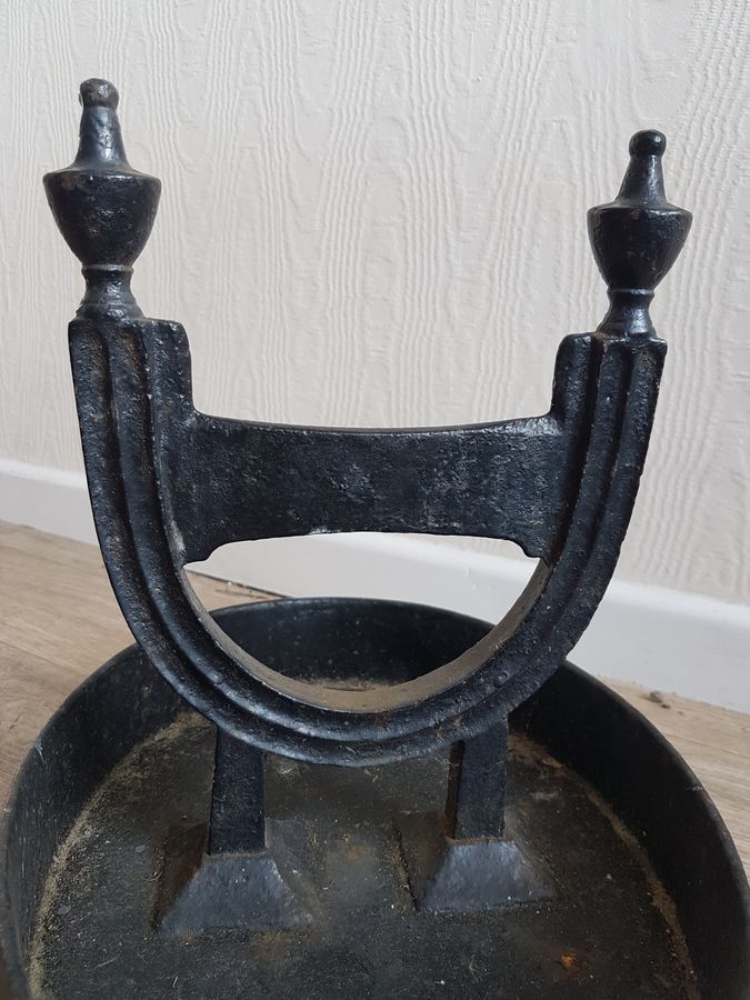 Antique Good Antique Edwardian Cast Iron Boot Scrape 