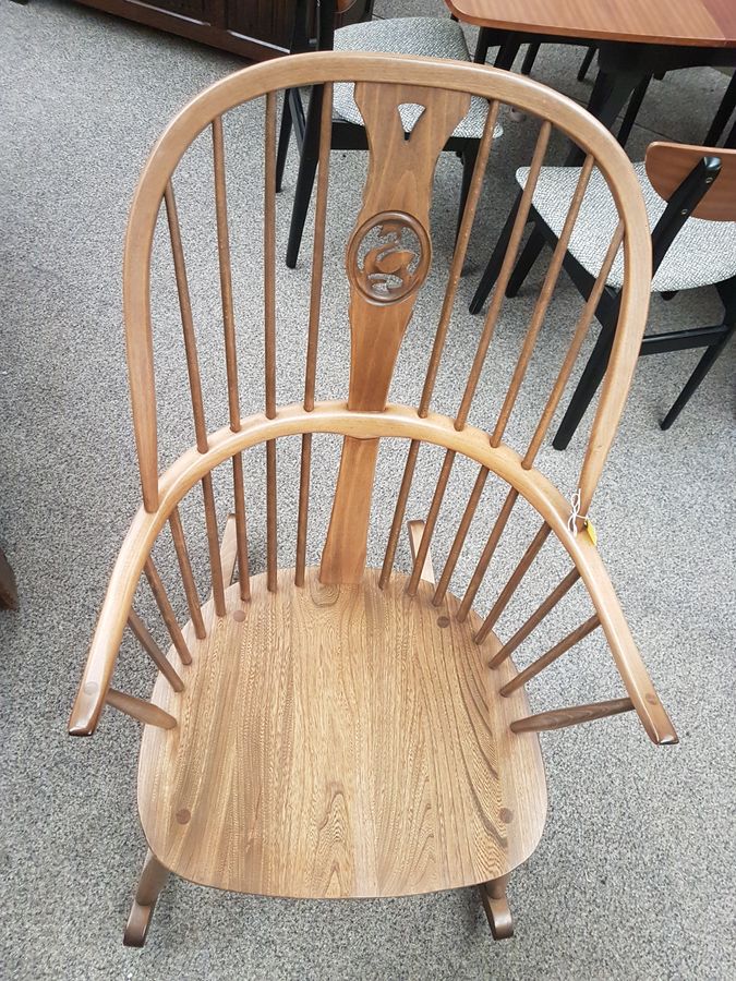 Antique Good Ercol Rocking Chair 