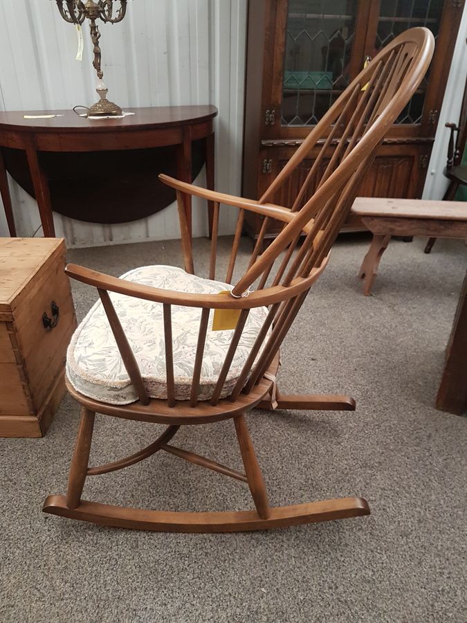 Antique Good Ercol Rocking Chair 