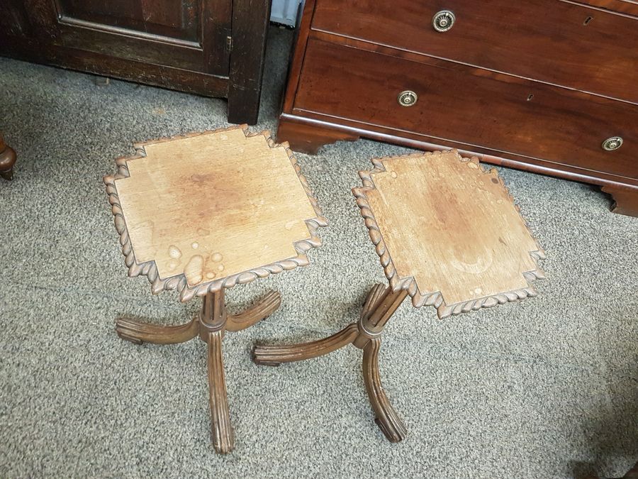 Antique Good Antique Gillows Wine Tables 