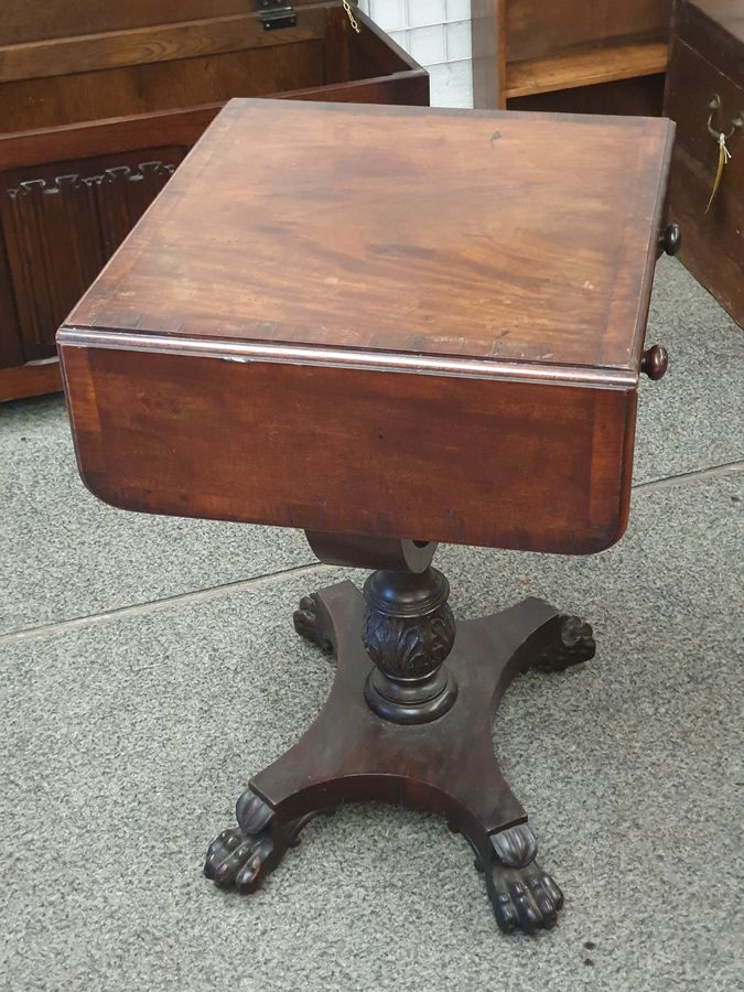 Antique Good Small Antique Work Table