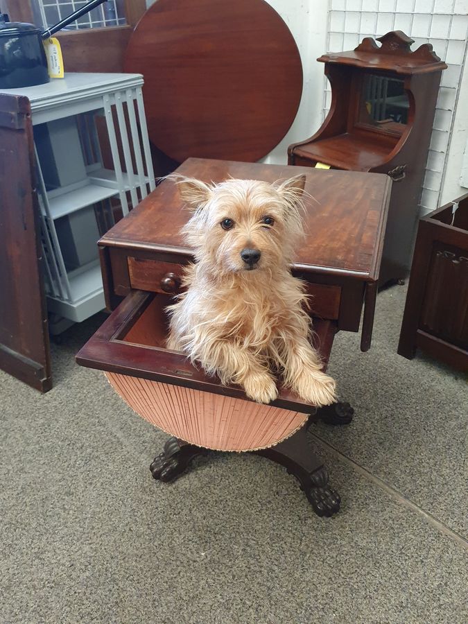 Antique Good Small Antique Work Table