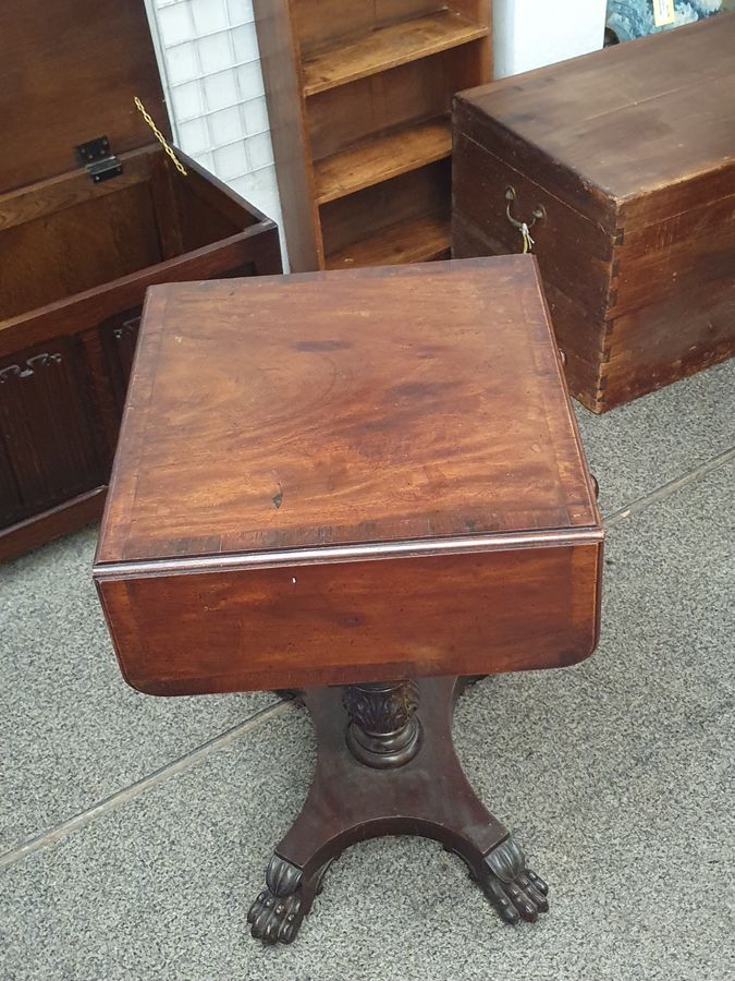 Antique Good Small Antique Work Table