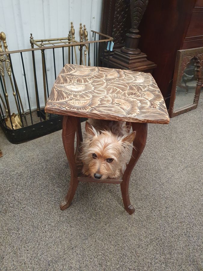 Antique Arts & Crafts Japanese Liberty Occasional Table 