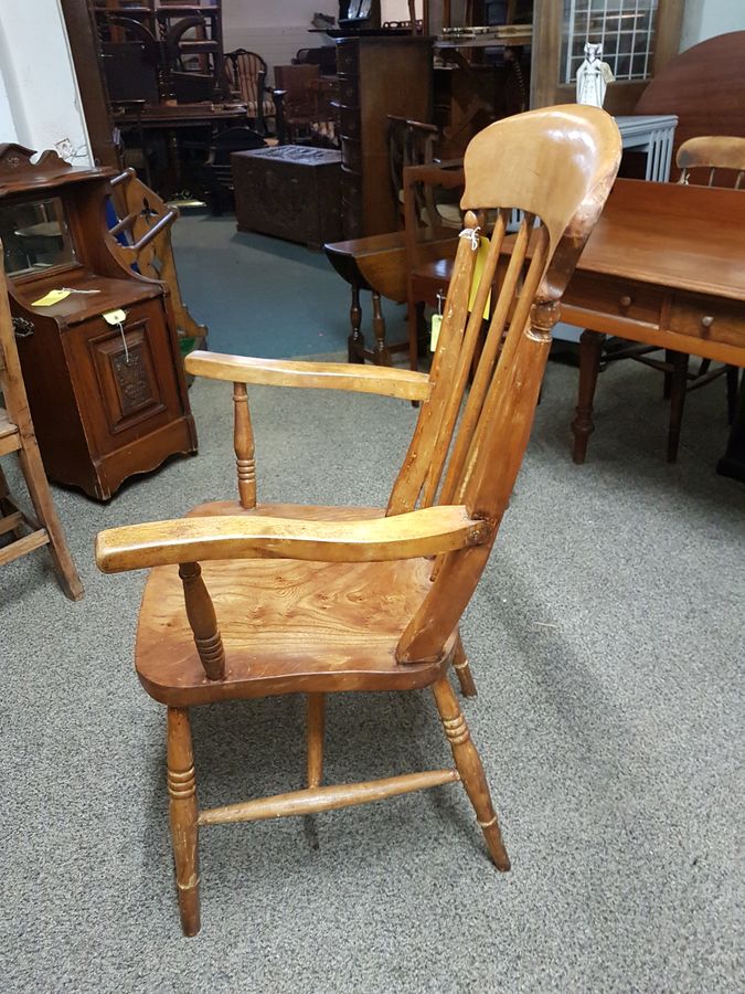 Antique Antique Country Chair Armchair 