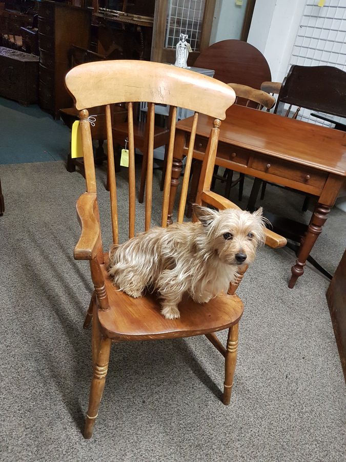 Antique Antique Country Chair Armchair 