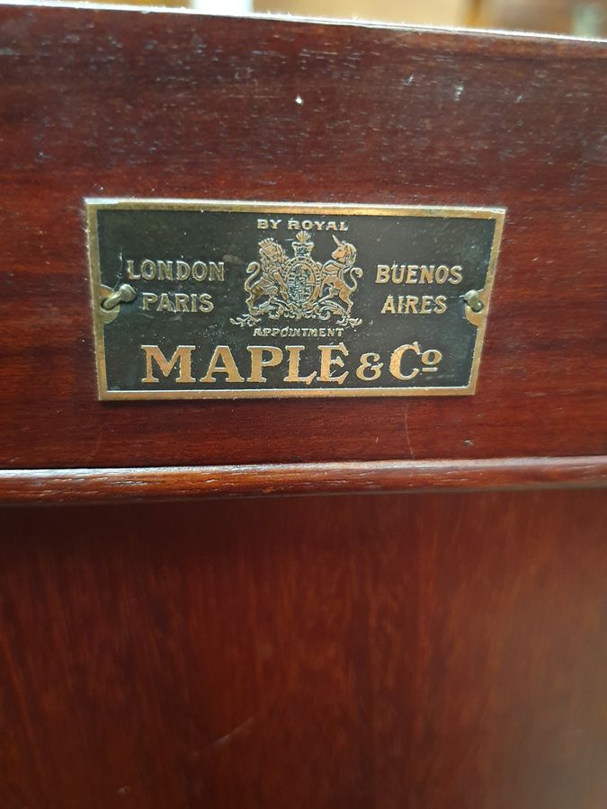 Antique Good Antique Edwardian Sideboard By Maples & Co of London 