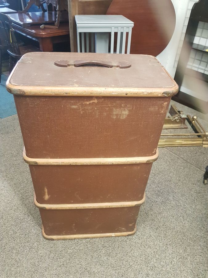 Antique Antique 1920's Vintage Suitcase