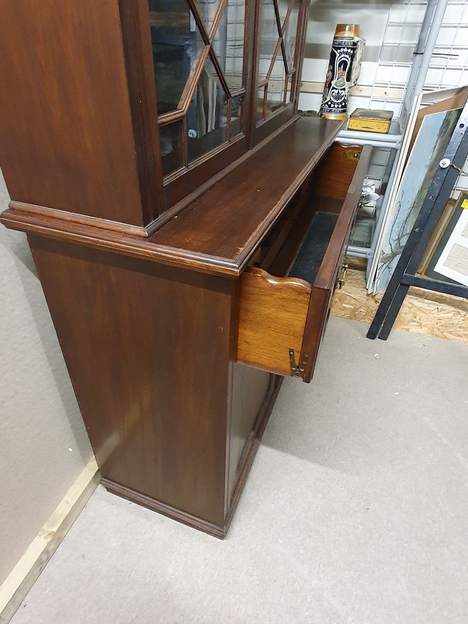 Antique Good Antique Secretaire Writing Desk Bookcase 