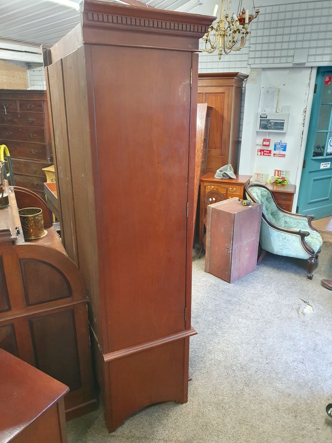 Antique Good Antique Mirror Door Wardrobe 