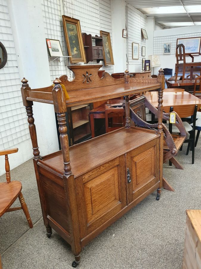 Antique Good Antique Side Cabinet Table