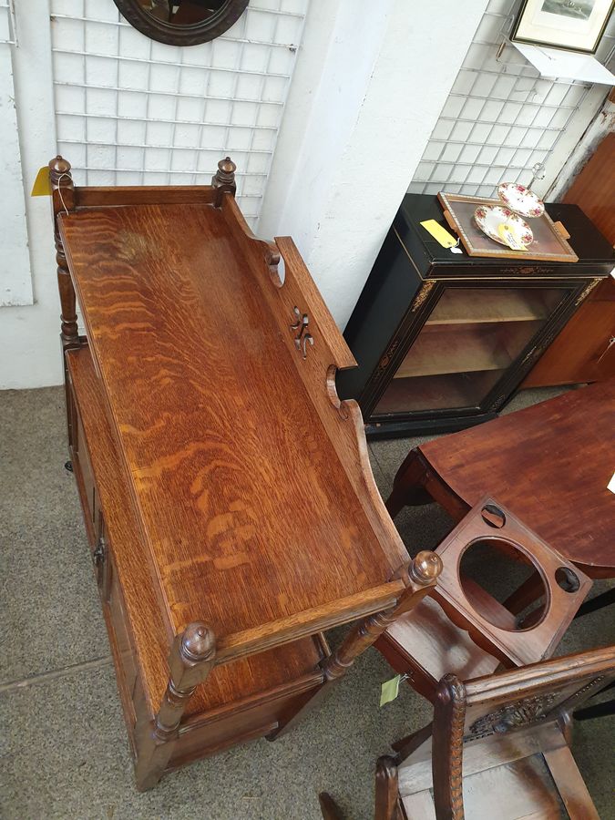 Antique Good Antique Side Cabinet Table