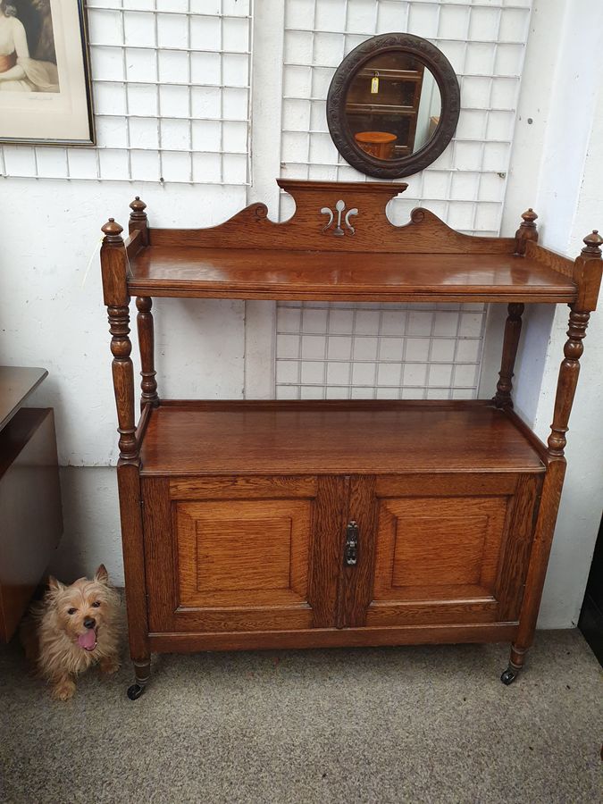 Antique Good Antique Side Cabinet Table