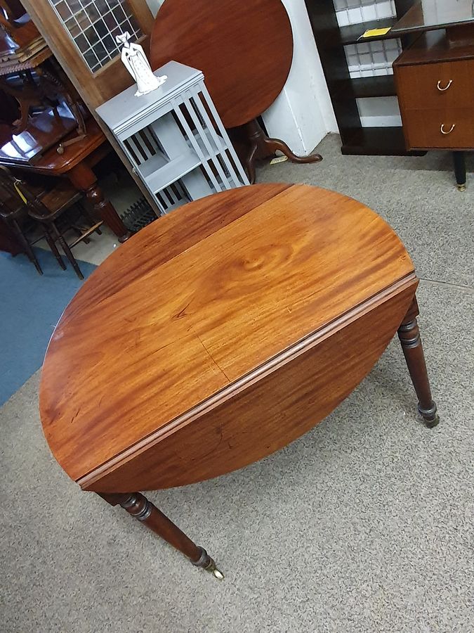 Antique Good Antique Regency Side Centre Tea Table 