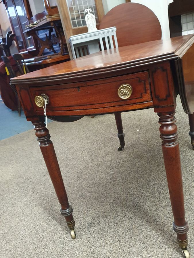 Antique Good Antique Regency Side Centre Tea Table 