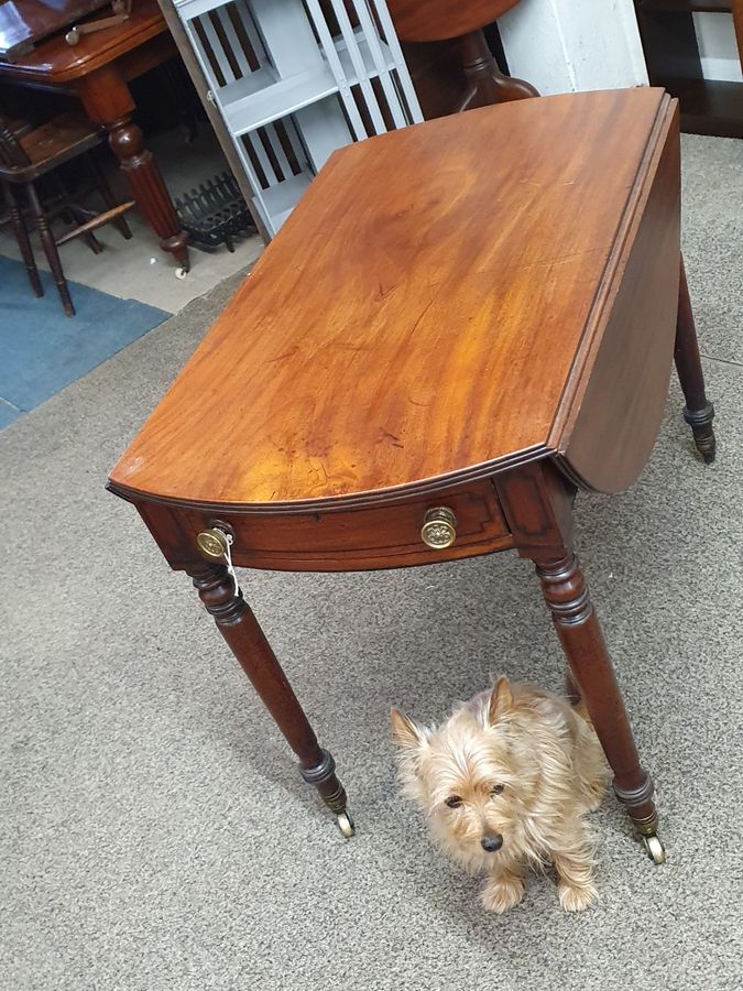 Antique Good Antique Regency Side Centre Tea Table 