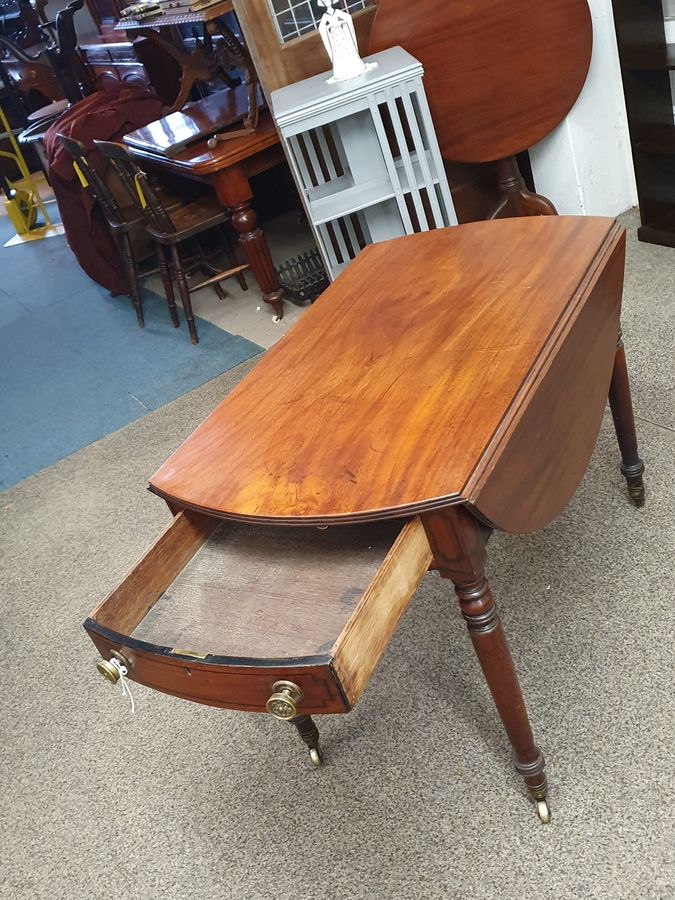 Antique Good Antique Regency Side Centre Tea Table 