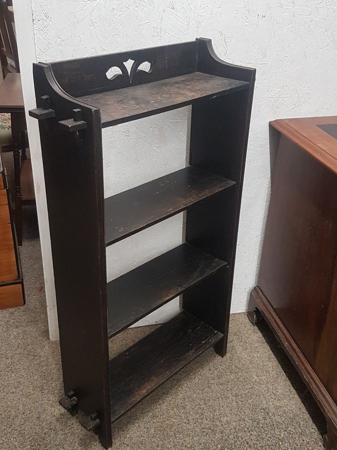 Good Antique Arts & Crafts Bookcase Shelves