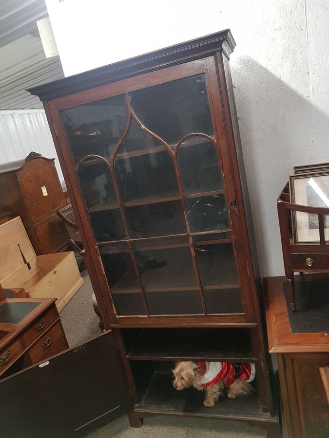 Antique Antique Bookcase Cabinet 